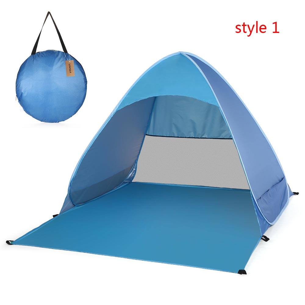 Automatic Tent UV Protection Outdoor Camping Tent Travel Instant Pop Up Beach Tent Ultralight