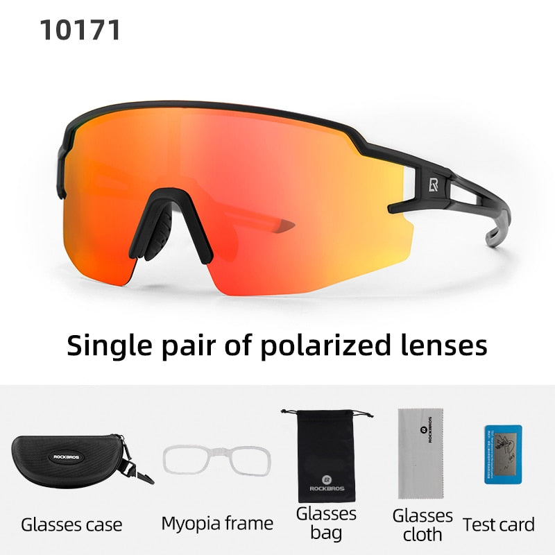 Cycling Glasses MTB Road Bike Polarized Sunglasses UV400 Protection Ultra-light Bicycle Eyewear