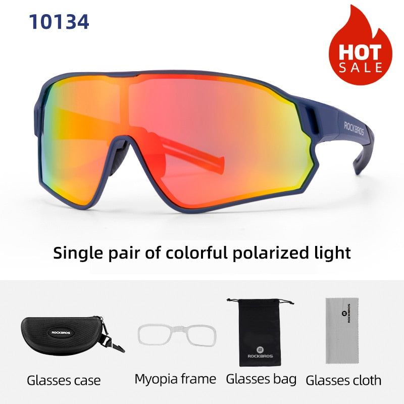 Cycling Glasses MTB Road Bike Polarized Sunglasses UV400 Protection Ultra-light Bicycle Eyewear