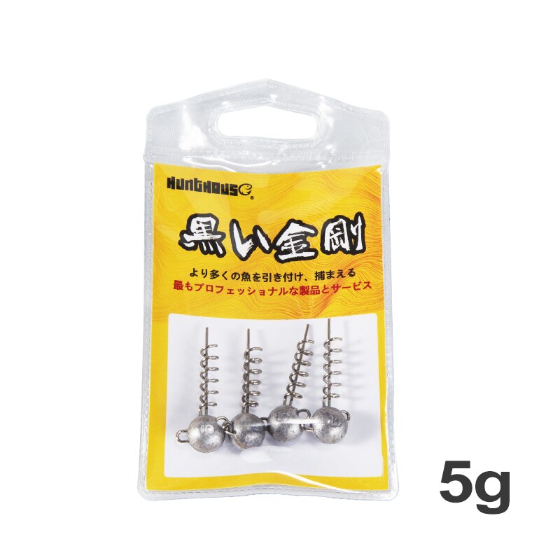 Hunthouse soft lure screw head jig head for big shad 5g 10g 15g 20g fishing tool fishing equipment