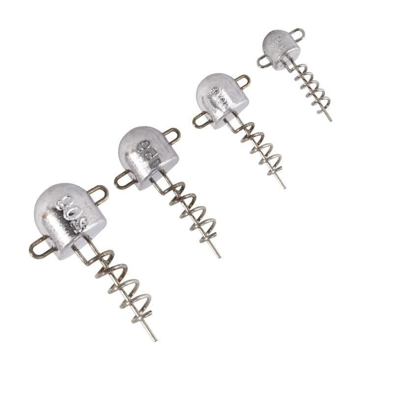 Hunthouse soft lure screw head jig head for big shad 5g 10g 15g 20g fishing tool fishing equipment