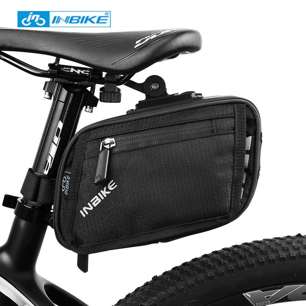 Bike Bag Waterproof Large Capacity Bicycle Saddle Bag Cycling Foldable Tail Rear Bag Trunk