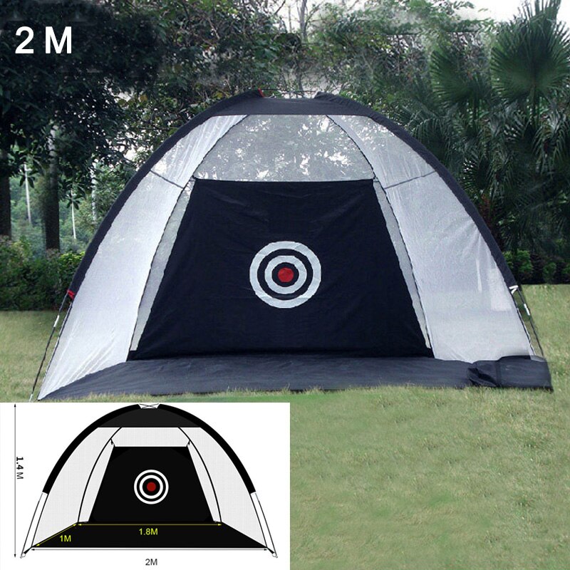 Indoor Golf Practice Net Tent Golf Hitting Cage Garden Grassland Practice Tent Golf