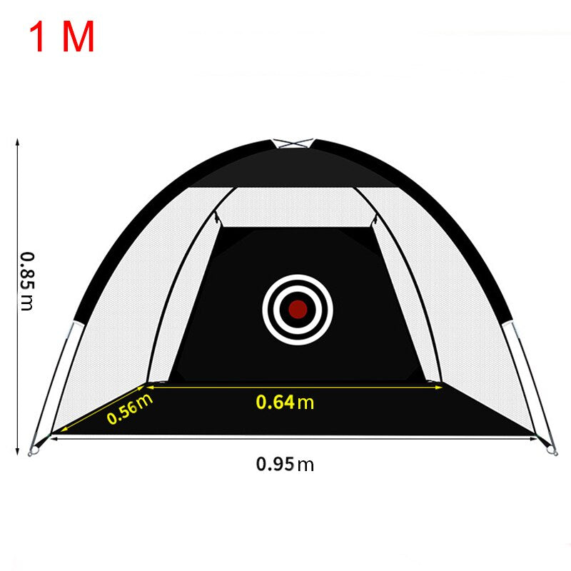 Indoor Golf Practice Net Tent Golf Hitting Cage Garden Grassland Practice Tent Golf