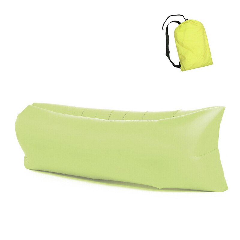 Inflatable Lounger Air Sofa Lightweight Beach Sleeping Bag Air Hammock Folding Rapid Inflatable Sofa