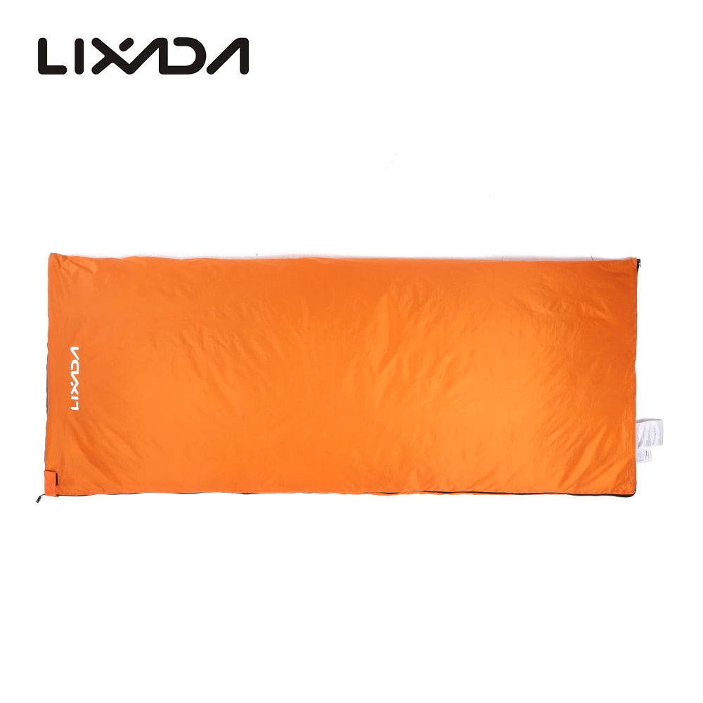 Lixada 190*75cm Camping Envelope Sleeping Bag Ultralight Travel Mini Lazy Bags With Compression