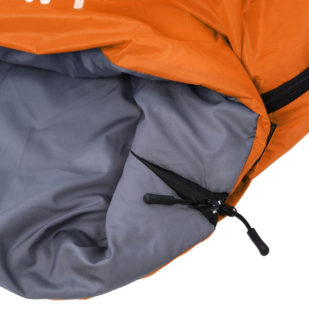 Lixada 190*75cm Camping Envelope Sleeping Bag Ultralight Travel Mini Lazy Bags With Compression