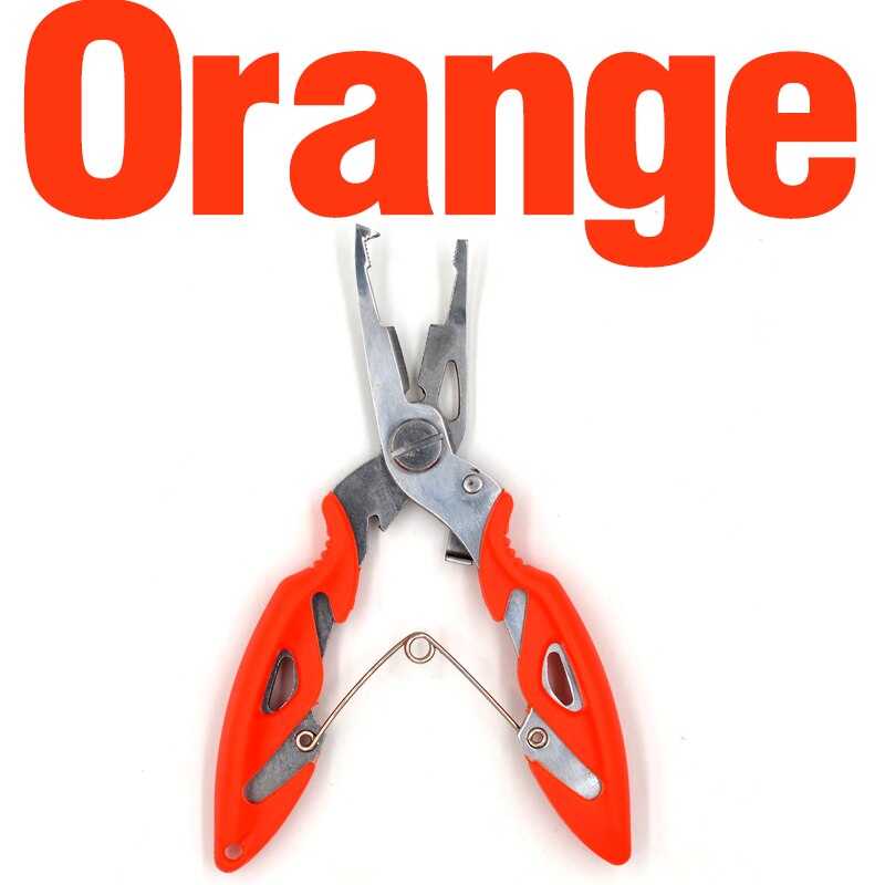 MNFT 12cm Fishing Pliers Line Cutter Hook Remover  Remover Line Cutter Tools Fish Use Tongs Scissors Fishing Pliers 5 Colors