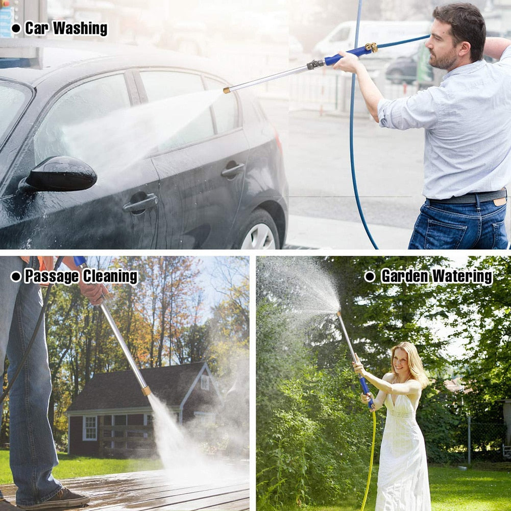 Meijuner Car High Pressure Water Gun 46cm Jet Garden Washer Hose Wand Nozzle Sprayer Watering Spray