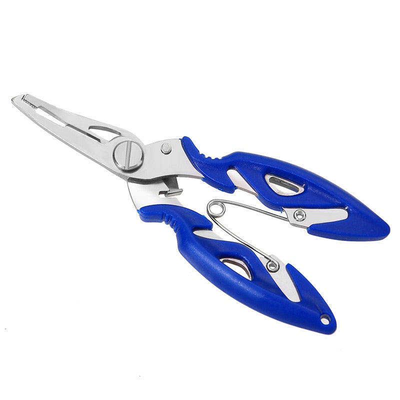 Multifunction Fishing Pliers Stainless Fishing Lanyards Lure Cutter Hook Remover FishTackle Tool