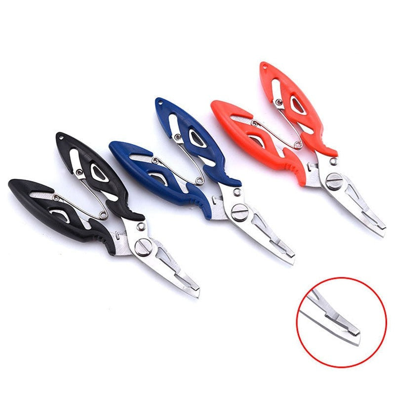 Multifunction Fishing Pliers Stainless Fishing Lanyards Lure Cutter Hook Remover FishTackle Tool