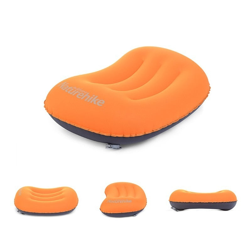 Naturehike  Inflatable Pillow Travel Air Pillow Neck Camping Sleeping Gear Fast Portable TPU