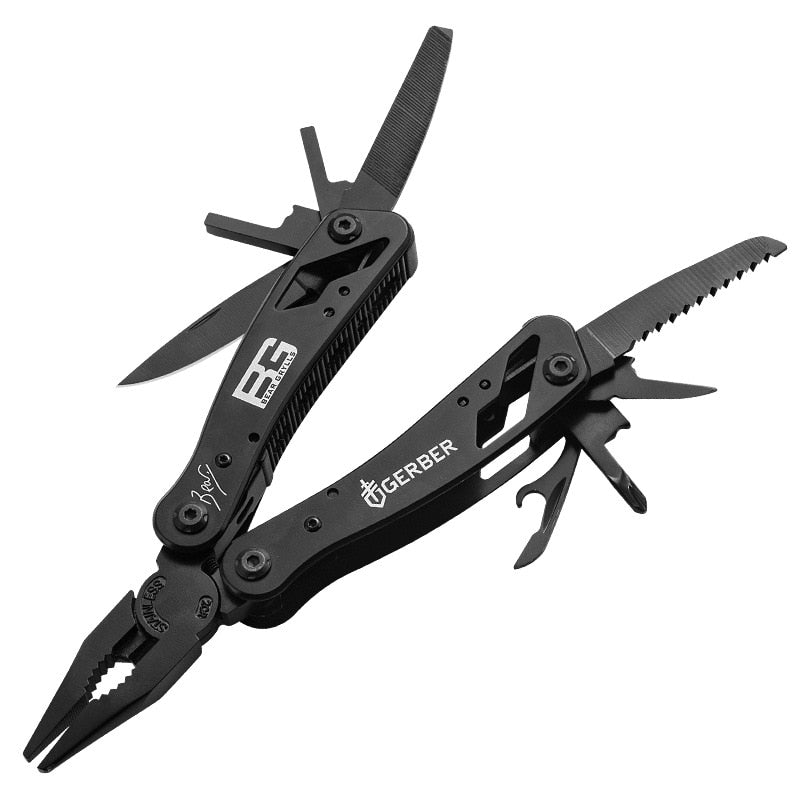 Multifunctional Folding Pliers Portable Tool Folding Pliers EDC Stainless Steel Survival Tool Kit