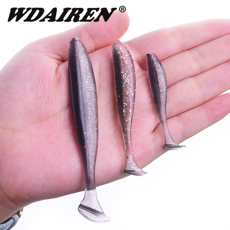 8.5cm 13G Wobblers Artificial Bait Silicone Fishing Bait Sea Bass