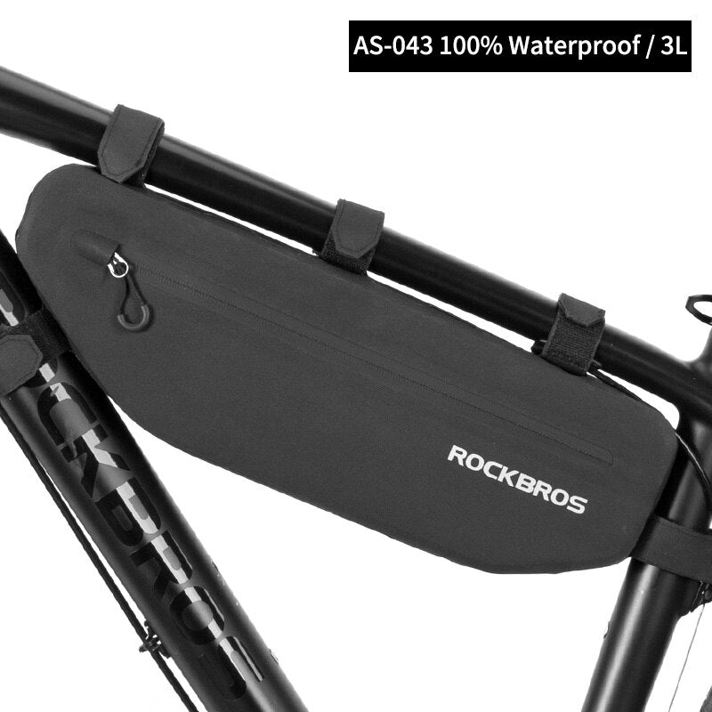 Cycling Bicycle Bags Top Tube Front Frame Bag Waterproof MTB Road Triangle Pannier Dirt-resistant