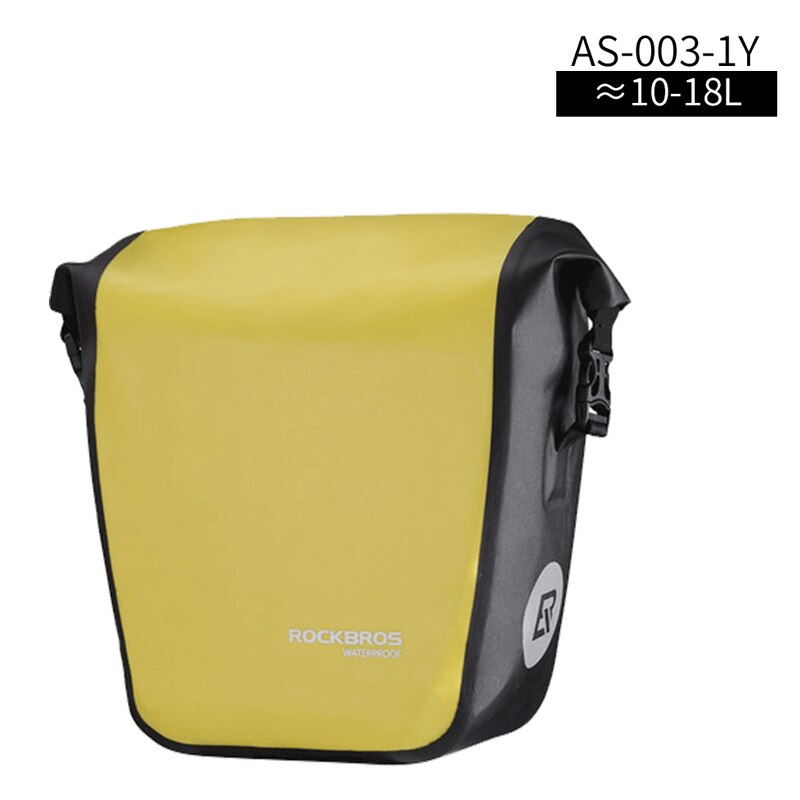 Waterproof Bike Bag 27L Travel Cycling Bag Basket Bicycle Rear Rack Tail Seat Trunk Bags Pannier