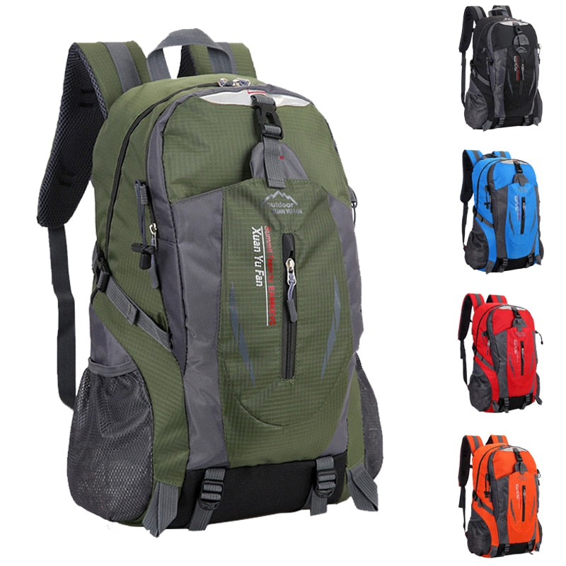 Backpack Nylon Waterproof Youth sport Bags Casual Camping Male Back Pack Laptop Backpack