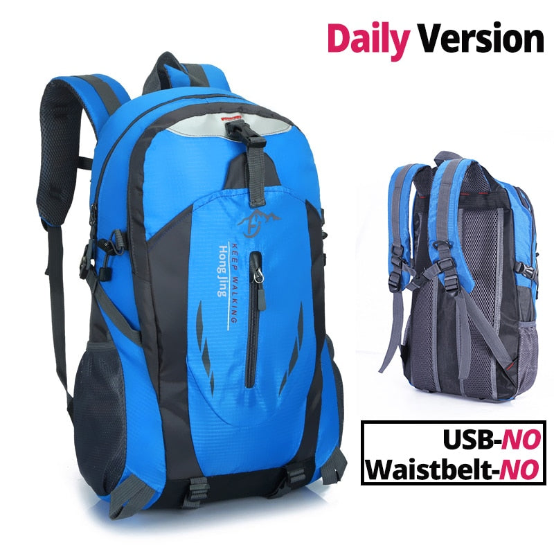 Nylon Waterproof Travel Backpacks Men Climbing Travel Bags Hiking Backpack Outdoor Sport Bag