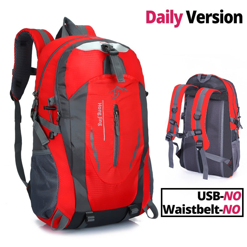 Nylon Waterproof Travel Backpacks Men Climbing Travel Bags Hiking Backpack Outdoor Sport Bag