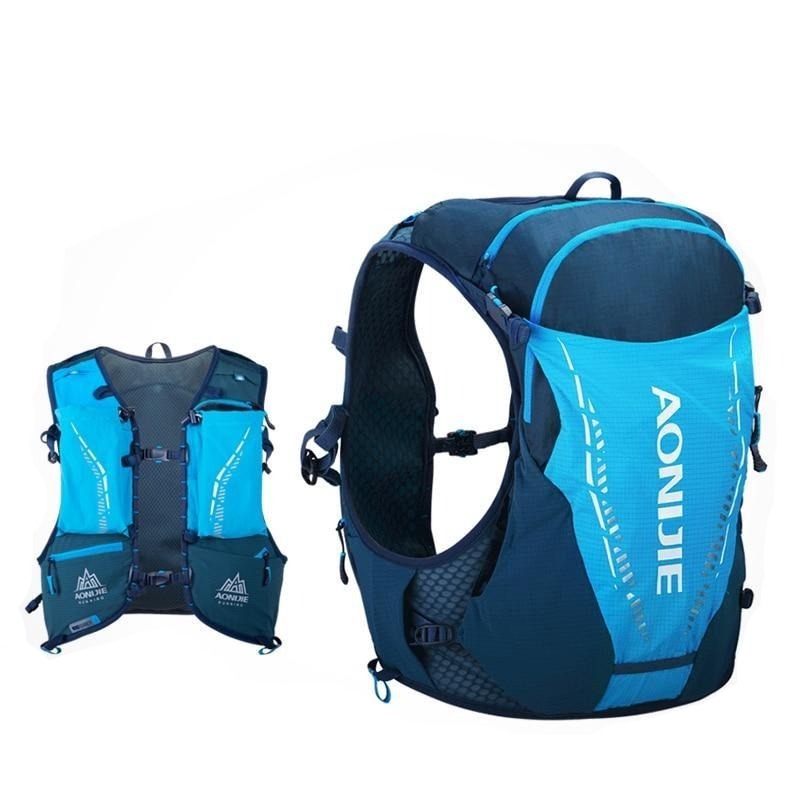 SM Size Ultra Vest 10L Hydration Backpack Pack Bag With 2pcs 420ml Soft Water Flask Hiking Trail