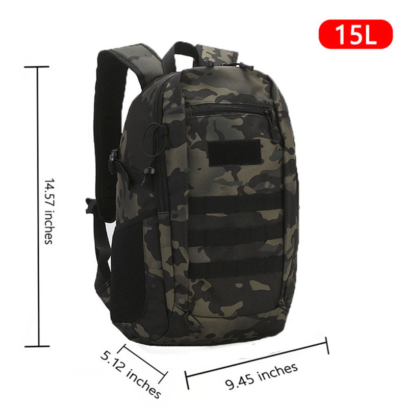 Outdoor Tactical Backpack Military Rucksacks Men 15L & 20L Waterproof Sport Travel Backpacks