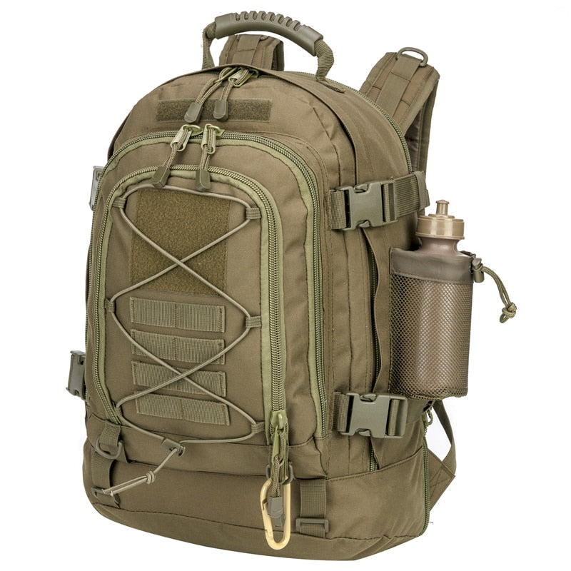 60L Military Tactical Backpack Army Molle Assault Rucksack 3P Outdoor Travel Hiking Rucksacks