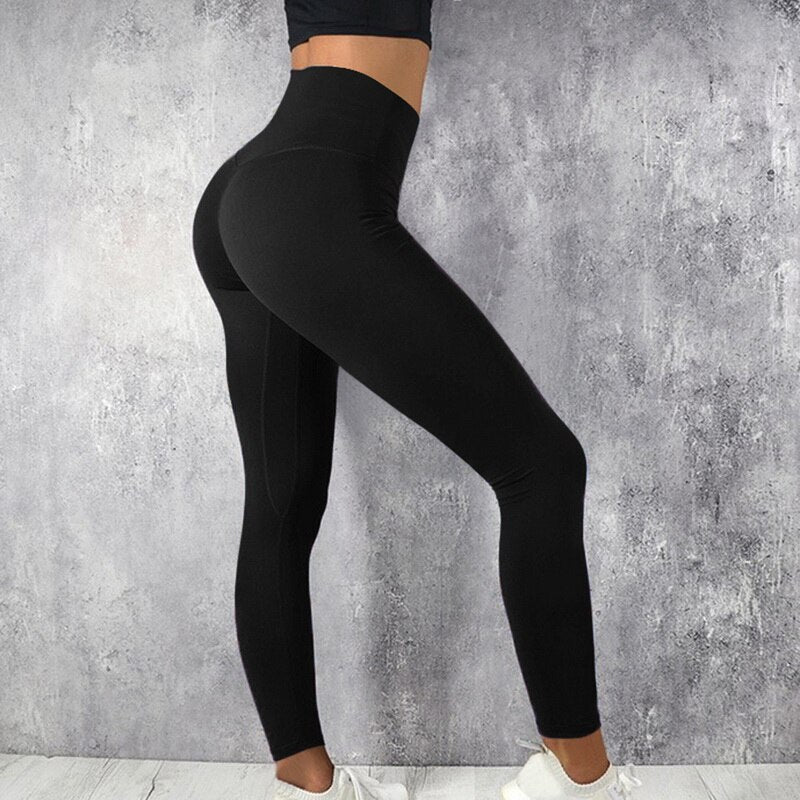 High Quality Casual Push up Workout Fitness Gym Leggins Thick No Transparent  Slim Quick Drying Sexy Women Seamless Yoga Leggings - China Leggings and  Yoga Pants price