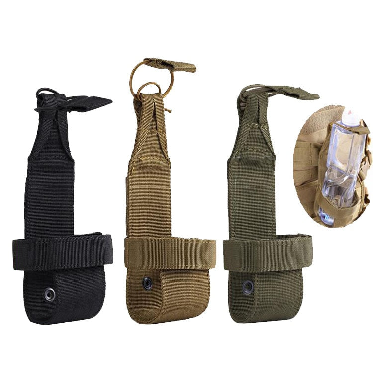 Tactical Molle Water Bottle Bag Pouch For Military Outdoor Travel Camping Hiking Fishing