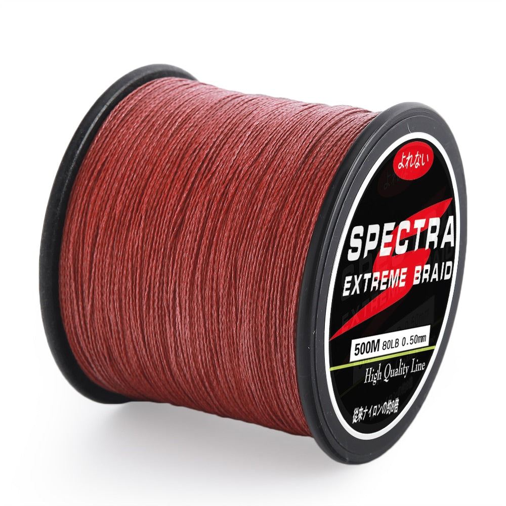 300M/500M/1000M 8 Strands Multifilament Super Strong Fishing Line