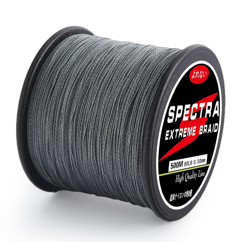 Braided Fishing Line X12 Smooth 500M Super Strong Multifilament Line  25/30/39/50/65/77/92/120 Lbs Wear Resistant for Bait Jig