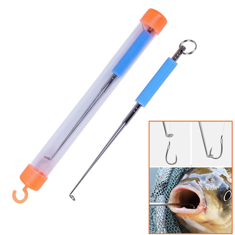 Stainless Steel Easy Fish Hook Remover Safety Fishing Hook Extractor Detacher Rapid Decoupling