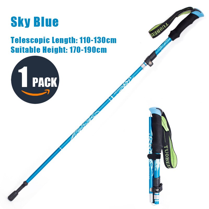  Aihoye Trekking Poles Shock Absorbing Adjustable