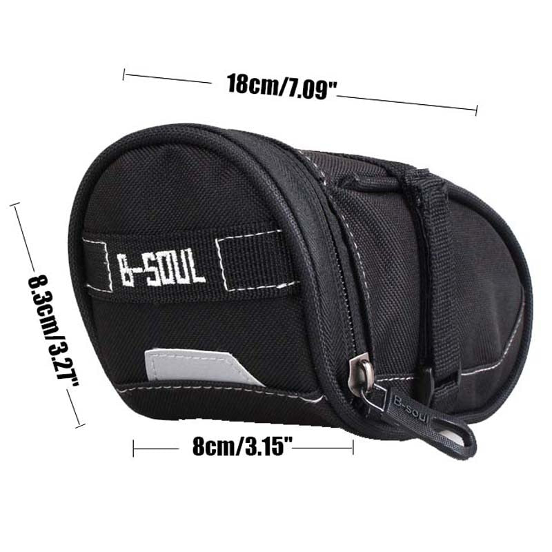 Waterproof Bicycle Rear Tail Seat Bag Mountain Road Bike Riding Cycle Saddle Bag Outdoor Bicycle Pannier Seatpost Pouch 3Colors