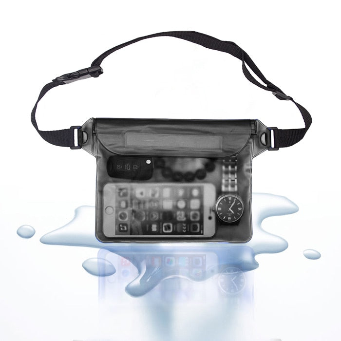 Waterproof Drift Diving Swimming Bag Underwater Dry Shoulder Waist Pack Bag Pocket Pouch Skiing