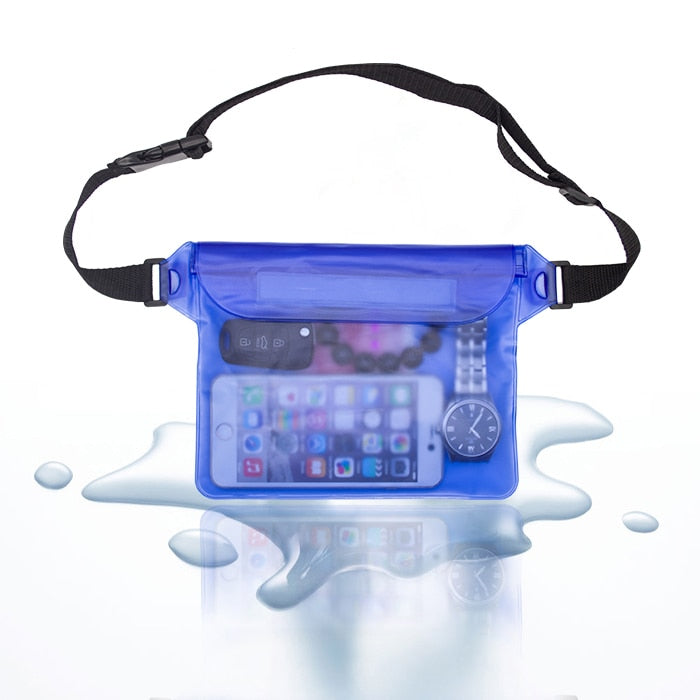 Waterproof Drift Diving Swimming Bag Underwater Dry Shoulder Waist Pack Bag Pocket Pouch Skiing