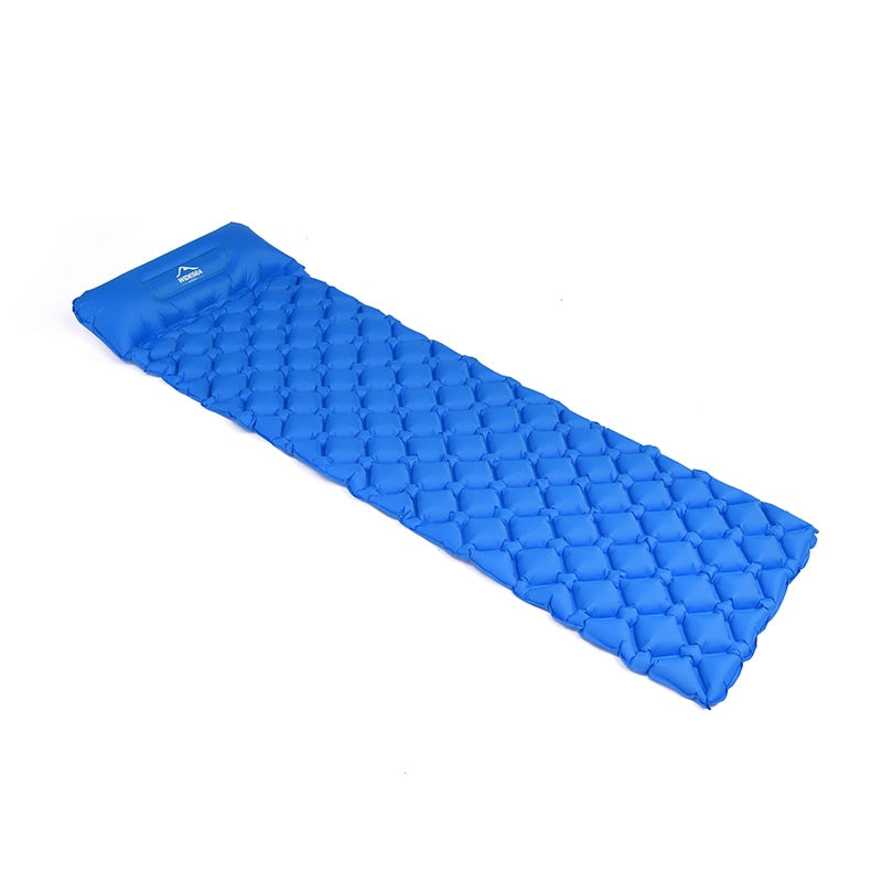 Widesea Camping Sleeping Pad Inflatable Air Mattresses Outdoor Mat Furniture Bed Ultralight