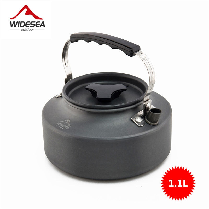 Widesea Camping cookware Outdoor cookware set camping tableware cooking set travel tableware Cutlery